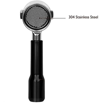 51mm Stainless Steel Portafilter for Delonghi Espresso Machines