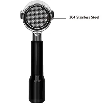 51mm Stainless Steel Portafilter for Delonghi Espresso Machines