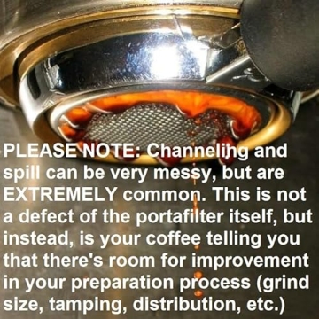 51mm Stainless Steel Portafilter for Delonghi Espresso Machines