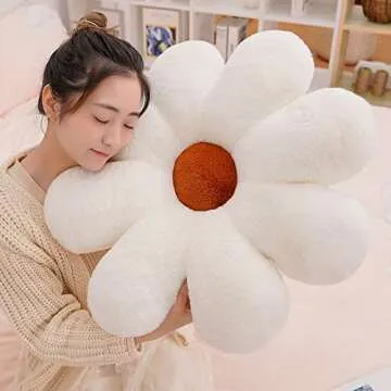 WYIKE Flower Pillow - Cute Plush Cushion for Home