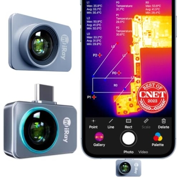 InfiRay P2 Pro Thermal Imaging Camera – Compact and Powerful with Macro Lens