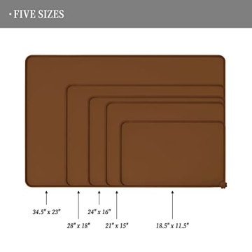 Reopet Waterproof Pet Feeding Mat for Mess-Free Meals