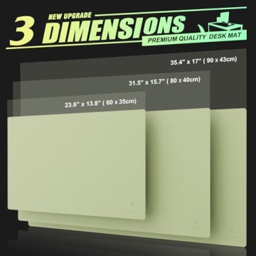 Buy K KNODEL Large Desk Mat - Stylish Office Essential