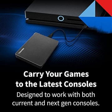 Toshiba Canvio Gaming 2TB Portable External Hard Drive USB 3.0