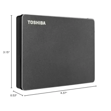 Toshiba Canvio Gaming 2TB Portable External Hard Drive USB 3.0