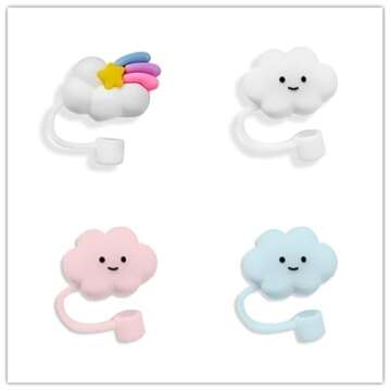 Durable Silicone Straw Covers for Stanley Tumblers