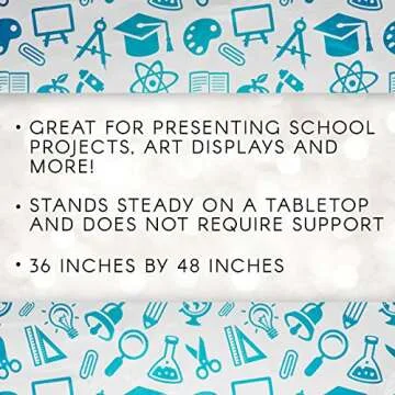 Darice 36x48 Presentation Board - Durable & Customizable