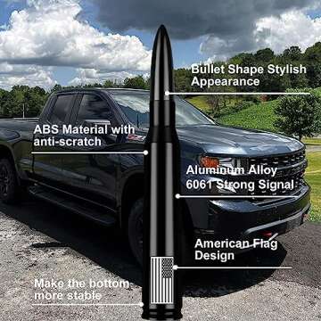 Car Truck Antenna for GMC Chevy Ford Stylish Radio Upgrade