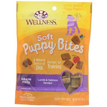 Wellness Puppy Bites Natural Grain Free Puppy Training Treats … (Variety)
