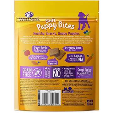 Wellness Puppy Bites Natural Grain Free Puppy Training Treats … (Variety)