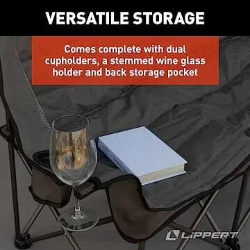 Lippert Campfire Folding Couch - Durable, Spacious & Stylish