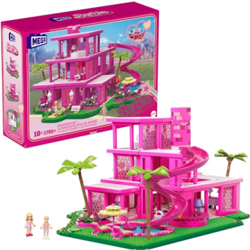 Mega Barbie DreamHouse Building Set – 1795 Pieces for All Ages