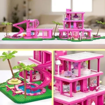 Mega Barbie DreamHouse Building Set – 1795 Pieces for All Ages