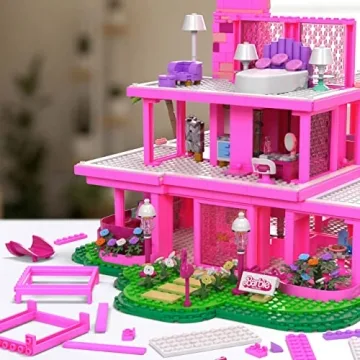 Mega Barbie DreamHouse Building Set – 1795 Pieces for All Ages