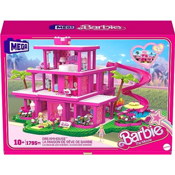 Mega Barbie DreamHouse Building Set – 1795 Pieces for All Ages