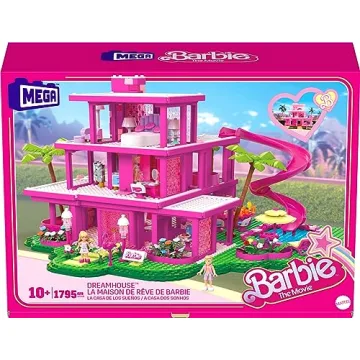 Mega Barbie DreamHouse Building Set – 1795 Pieces for All Ages