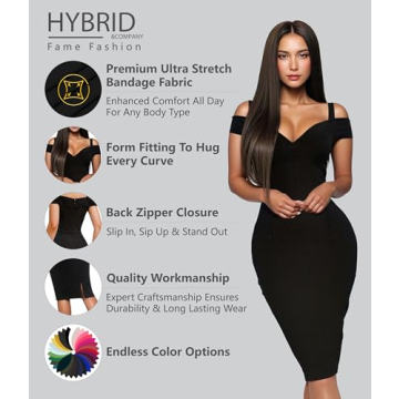 Shop Elegant V Neck Stretch Bandage Dress for Women