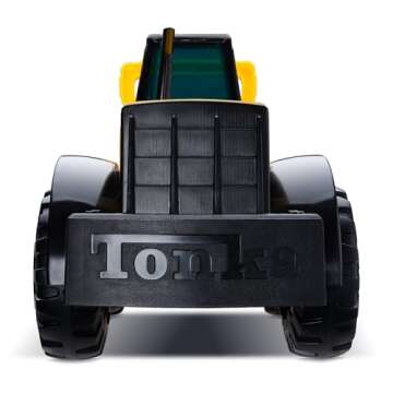 Tonka Steel Classics Front Loader - Made with Steel & Sturdy Plastic, Yellow Toy Construction Truck, Boys and Girls, Kids, Toddlers, Ages 3+