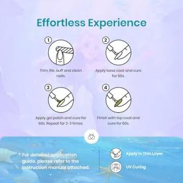 Beetles Summer Mermaid Gel Nail Polish Set 20 Colors