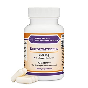Double Wood DHM Liver Support - 50 Capsules, 300mg, Hangover Relief