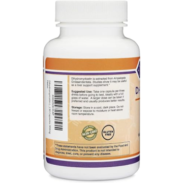 DHM Liver Support Supplement 300mg Hangover Prevention Double Wood