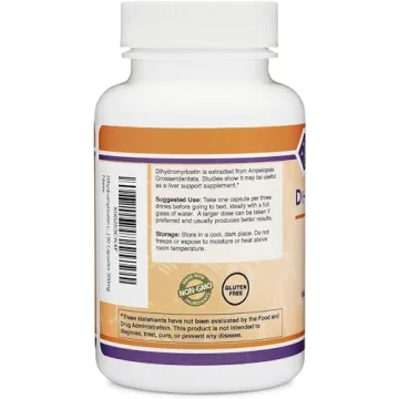 DHM Liver Support Supplement 300mg Hangover Prevention Double Wood