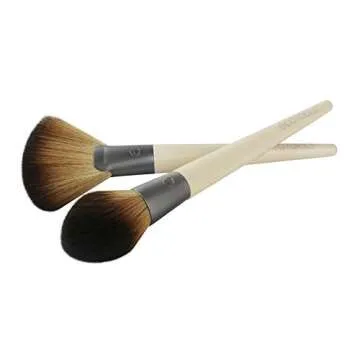 EcoTools Define & Highlight Duo, Makeup Brush Set for Powder, Bronzer, & Highlighter