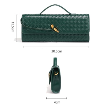 Dreubea Women's Handmade Woven Evening Bag for Every Occasion