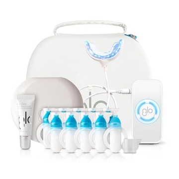 GLO Science — GLO Classic Brilliant Teeth Whitening Device Kit w/Patented Warming Mouthpiece and B...