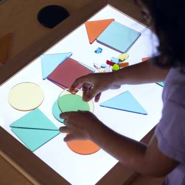 Guidecraft LED Activity Tablet for Sensory Learning Play