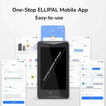 ELLIPAL Titan 2.0 Hardware Wallet - Secure Crypto Storage