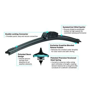 BOSCH 4818 Evolution Beam Wiper Blade; 18" - Single