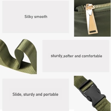 Stylish Versatile ZORFIN Fanny Pack with Adjustable Strap