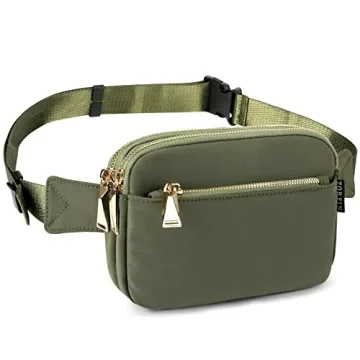 Stylish Versatile ZORFIN Fanny Pack with Adjustable Strap