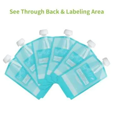 Kirecoo Reusable Baby Food Pouches: Safe & Easy Storage