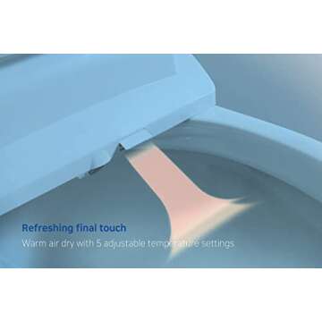 DB-110R Daelim Dobidos Heated Bidet Toilet Seat