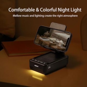 ASEAT Bluetooth Speaker & LED Stand Gift for Men
