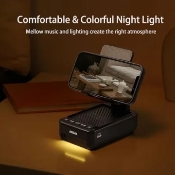ASEAT Bluetooth Speaker & LED Stand Gift for Men