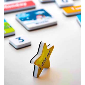 Simply Magic Kids Calendar 2025 - My First Daily Magnetic Calendar for Kids, All About Today Board, Days of The Week Toddler Calendar - Preschool Classroom Calendar for Wall, Circle Time Calendar