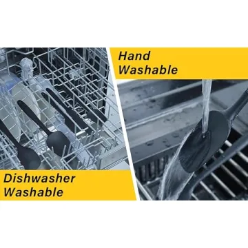 5-Piece Silicone Spatula Set for Baking and Cooking