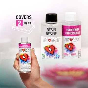 ArtResin Epoxy Resin Non-Toxic 8 oz Kit for Creative Projects