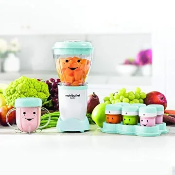 NutriBullet NBY-50100 Baby Blender, 32oz Blue