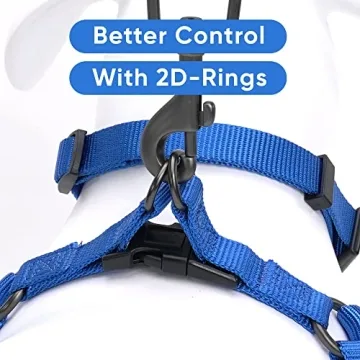 Pawtitas Reflective Step-in Dog Harness - Adjustable & Durable