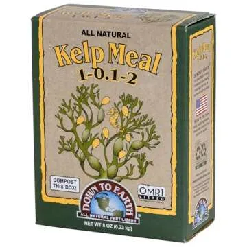 Down to Earth Organic Kelp Meal Fertilizer Mix 1-0.1-2, 0.5 lb