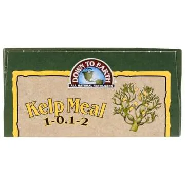 Down to Earth Organic Kelp Meal Fertilizer Mix 1-0.1-2, 0.5 lb