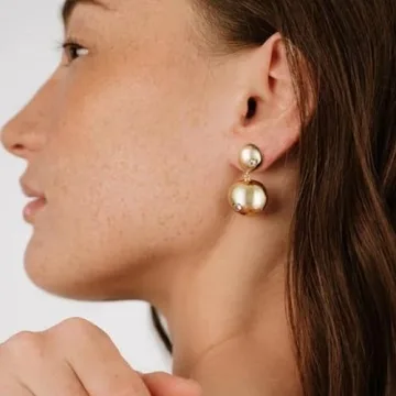 Ettika Gold Earrings for Women | Elegant Drop Jewelry