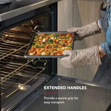 KitchenAid 13x18in Nonstick Baking Sheet for Versatile Cooking