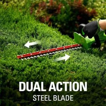 Best Greenworks 24V Cordless Hedge Trimmer for Garden Care