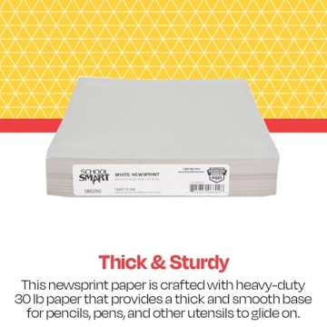 Sax School Smart Newsprint Paper for Artists and Students