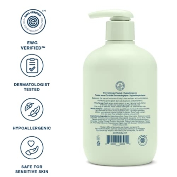 Pipette Baby Shampoo and Body Wash - Gentle and Hypoallergenic